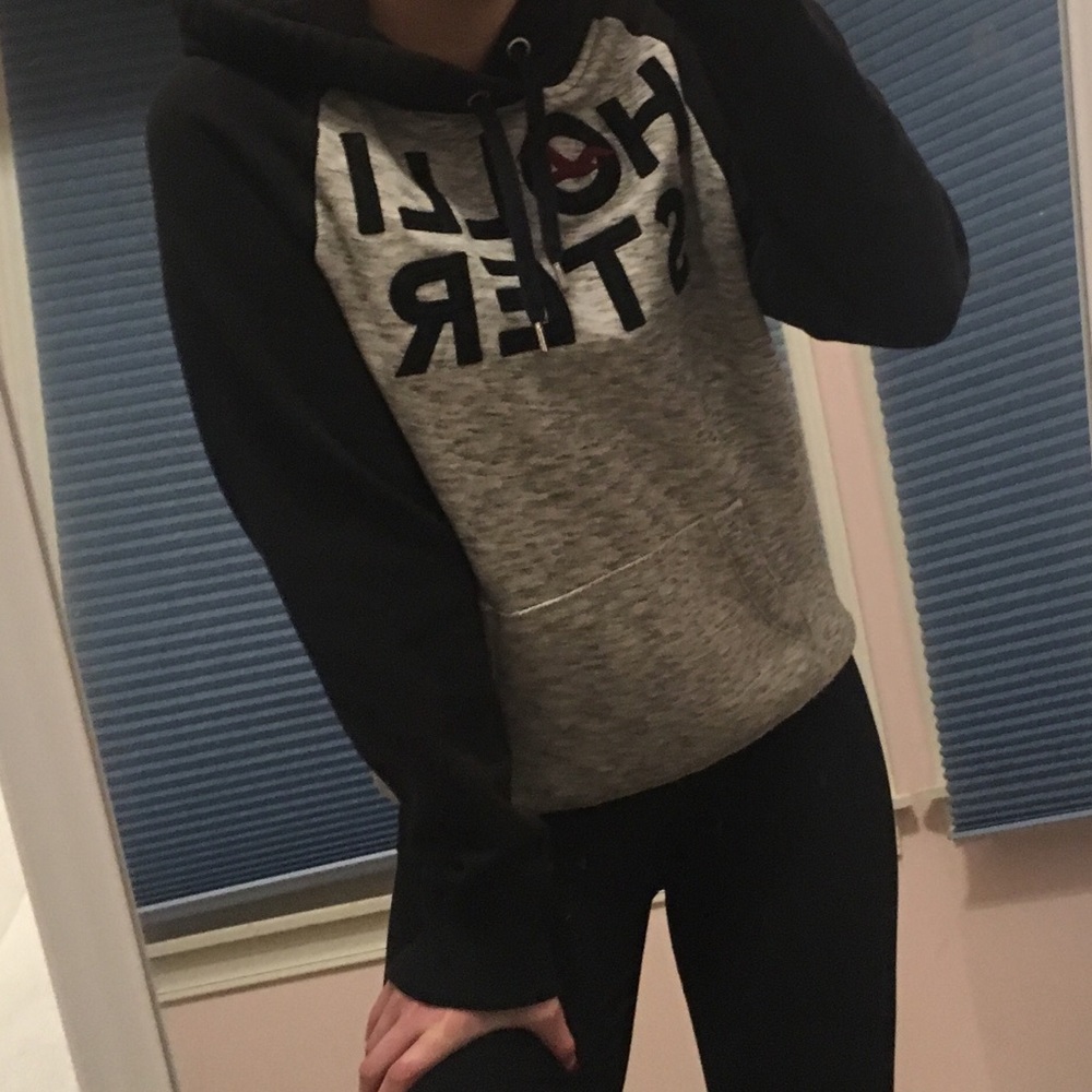 A Gray Hollister Sweatshirt